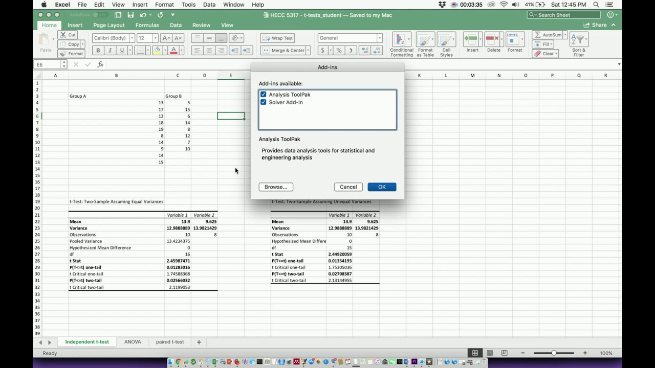 Analysis toolpak mac download free version